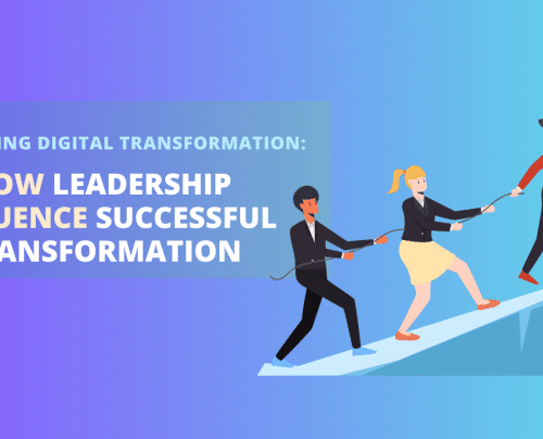 Effective leadership is key to driving successful digital transformation.