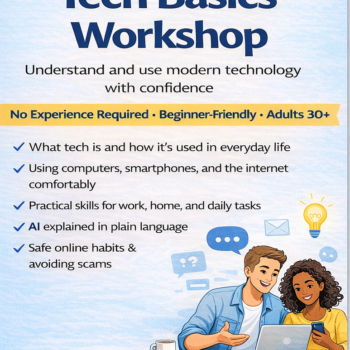 Beginner Digital Skills Online Workshop